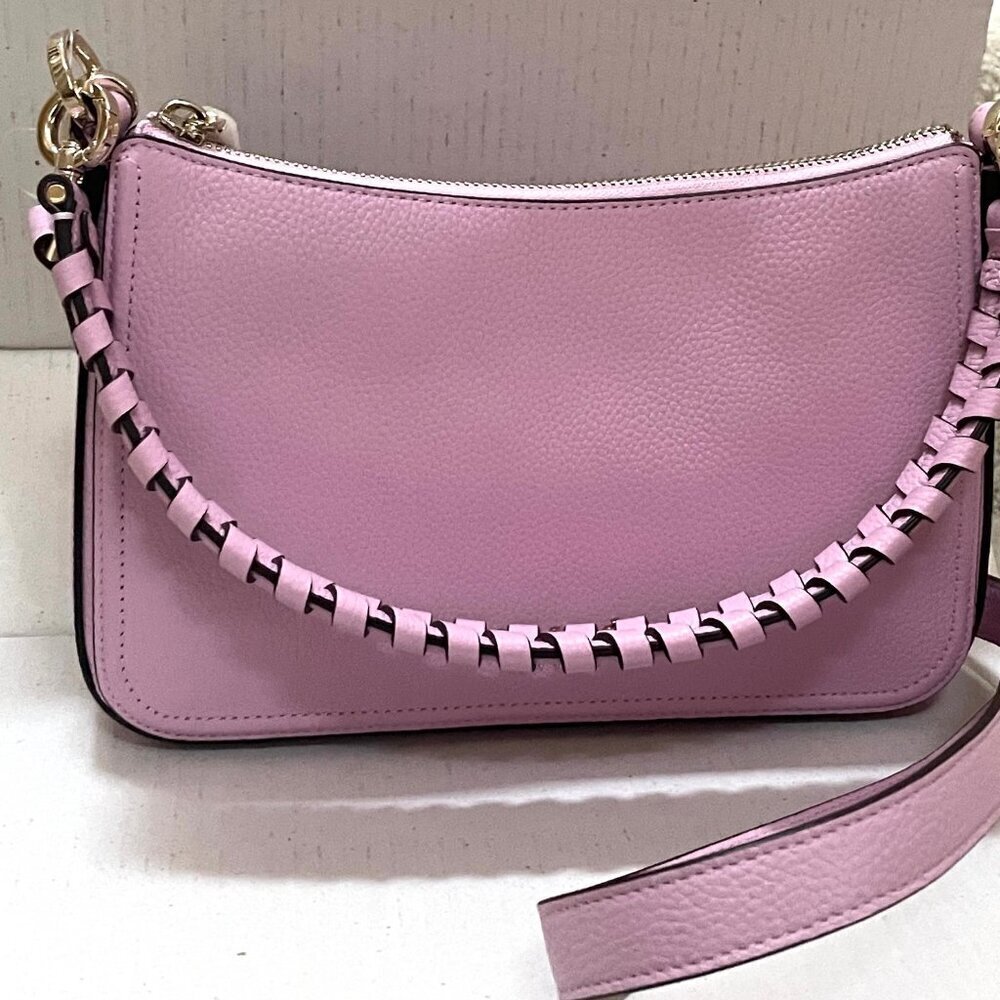 Kate Spade Hudson Leather Crossbody Convertible Leather Medium Shoulder Bag - Picture 10 of 13